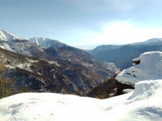 Vista sul fondovalle