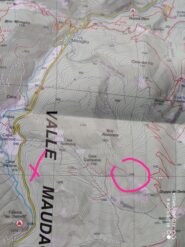 Screenshot della Fraternali che avevo con me.