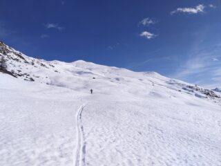 In salita, Monte Appenna sullo sfondo