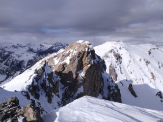 Cresta N verso la Pointe des Rochers Charniers