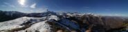 panoramica dalla cima