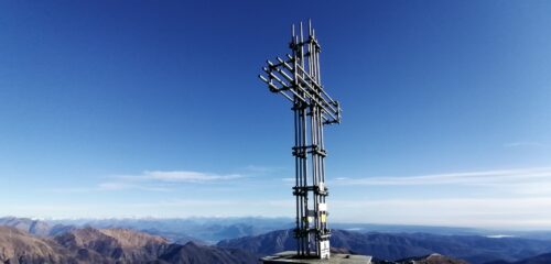 La grande croce sulla Massa del Turlo
