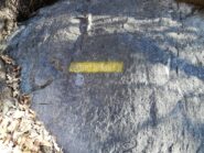 Partenza con nome della via e disegno del micio