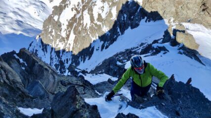 Finalino alpinistico... C'è proprio tutto.