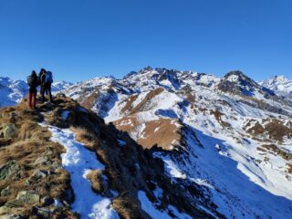 In cima.