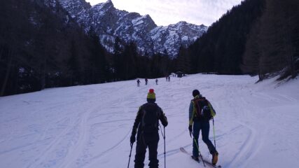 primi metri dal parcheggio