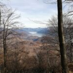 Panorama poco sotto la vetta