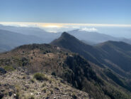 Il monte Treggin dal monte Roccagrande