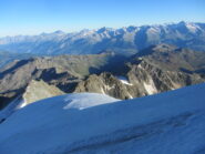 neve e ghiaccio prima del Fletschhorn