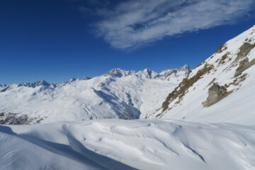 vista verso il Bianco dal colle