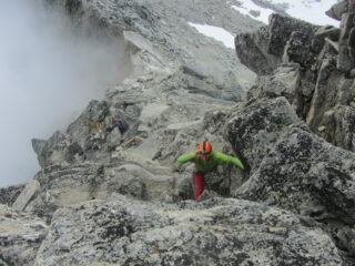 ultimi passi verso la cima