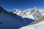 panorama verso il Bianco dal colle
