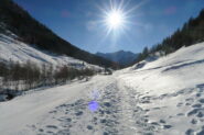 situazione neve a Planaval