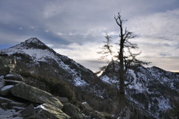 Lungo il sentiero della Moinasca verso il Pizzo Ruggia