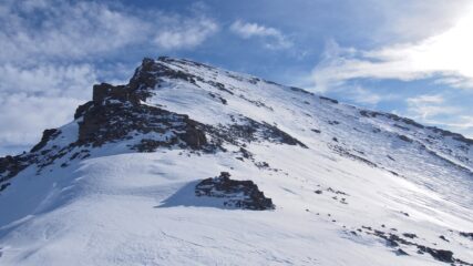 dal colle la cresta finale