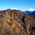 La Cima Nord (più alta!) vista da Cima Sud. Sullo sfondo a destra il Pizzo Arera.