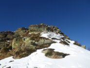 L'inizio della cresta.