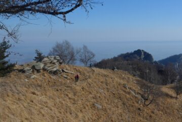 Scendendo verso il colle Aragno ovest