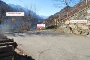 La palina libera di ruotare, arrivando sull’asfalto da Chambave/Chandianaz
