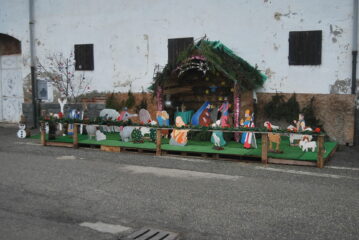 Street-presepio a Nicorvo
