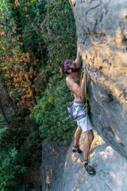 Io su chiaro di luna