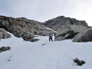 Verso la cresta Ovest