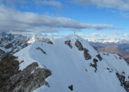Pochi metri al segnale di vetta