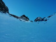 pendio del glacier du mort