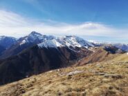 Dalla cresta verso il Colle Arpione