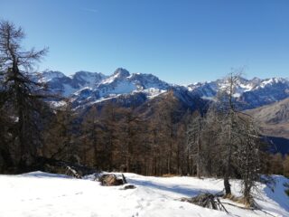 Dalla cima verso l'Oronaye