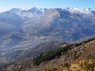 La Valchiusella ed i suoi rilievi.