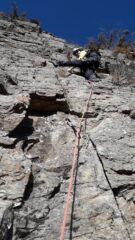 il muro di 20mt di 5b e c..