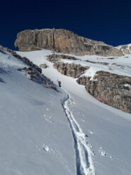Verso la cima