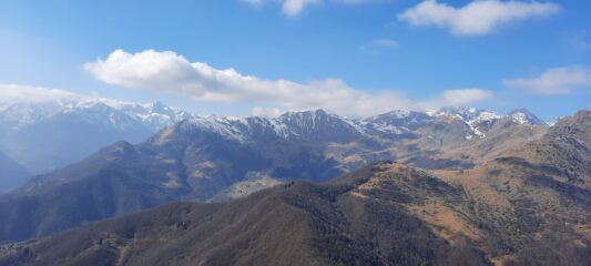 Panorama dalla vetta