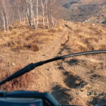 sentiero in discesa da Monte Rolei