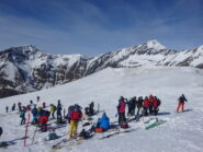 Breve pausa in punta, dove soffia il vento