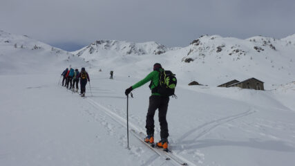 Arrivo alla Tza di Flassin