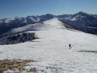 vista su Colla Piana ,e Marguareis