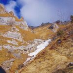 all'uscita del bosco dopo la borgata Cauri