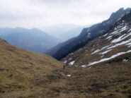 il Vallone  di Cauri (discesa)