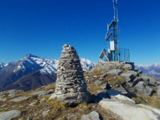 la cima del Monte La Piastra 