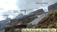 Lavori in corso al Ref. de la Breche de Roland.