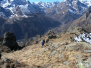 discesa tra bellissimi torrioni