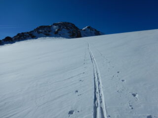 ultimo tratto sul ghiacciaio