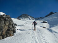 verso il profondo intaglio del Col des Portes