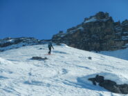 la rocciosa parete della Crete de l'Oule