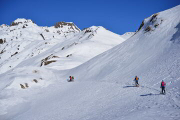 Entrando nel valloncello superiore