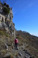 Sentiero in versante Sud del M.Nero