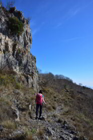 Sentiero in versante Sud del M.Nero