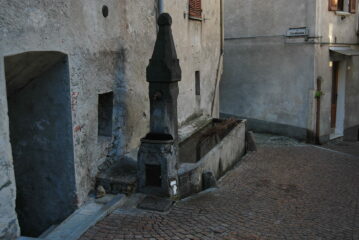 La fontana di Via Basilia a Carema